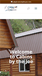 Mobile Screenshot of cabinsbythejoe.com